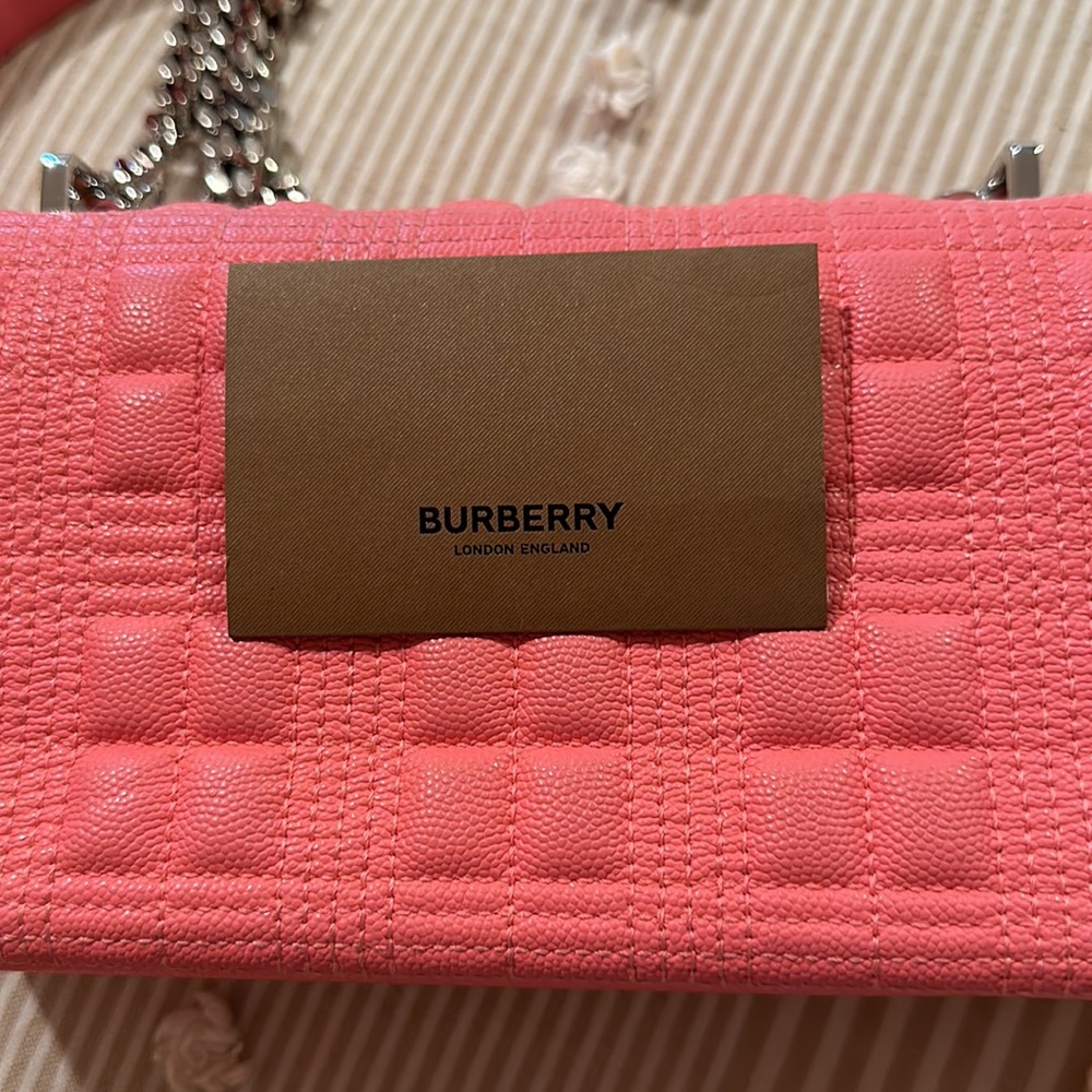 Pink Burberry crossbody, worn ONCE! - Picture 4 of 4